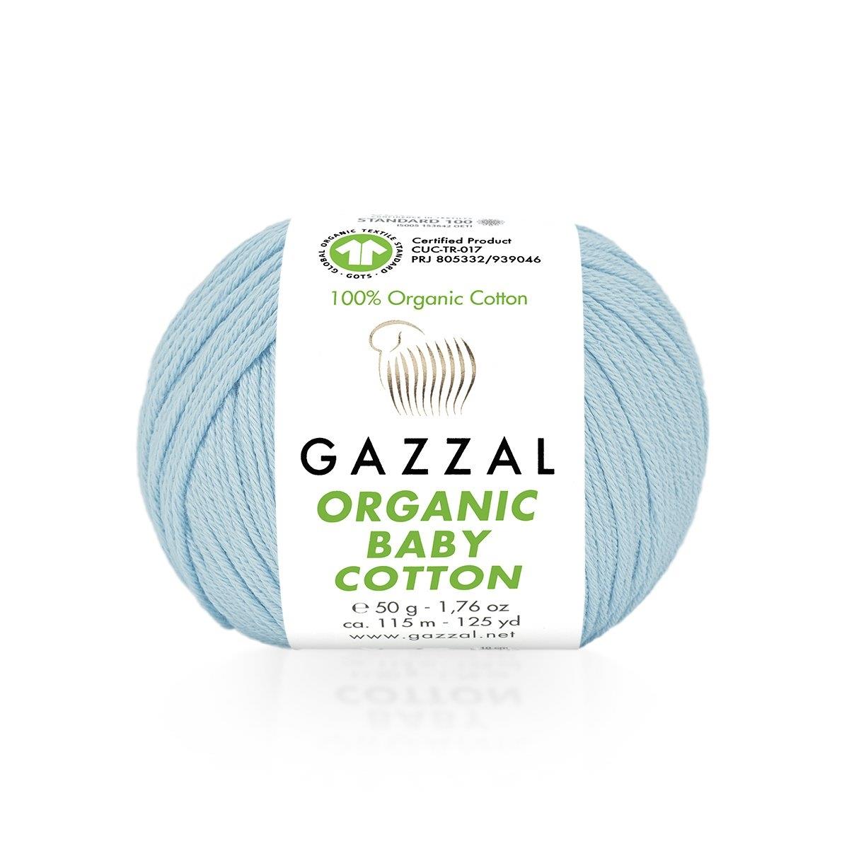 Gazzal Organic Baby Cotton Yarn 50g 423