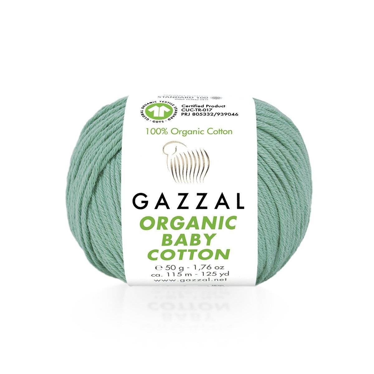 Gazzal Organic Baby Cotton Yarn 50g 422