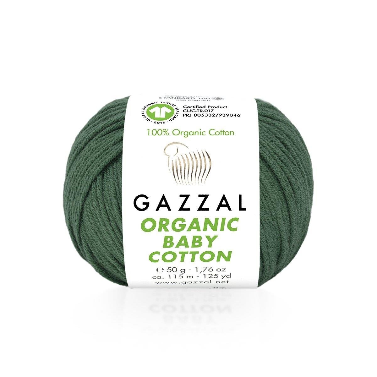 Gazzal Organic Baby Cotton Yarn 50g 427
