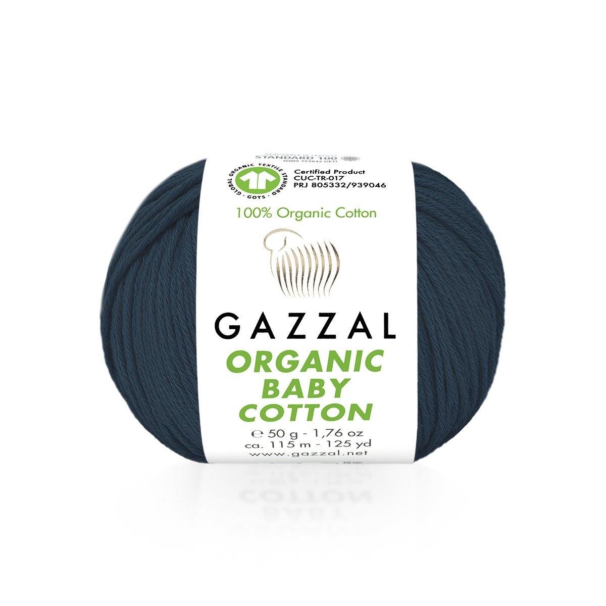 Gazzal Organic Baby Cotton Yarn 50g 437