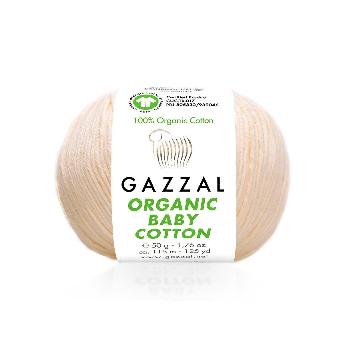 Gazzal Organic Baby Cotton Yarn 50g 439