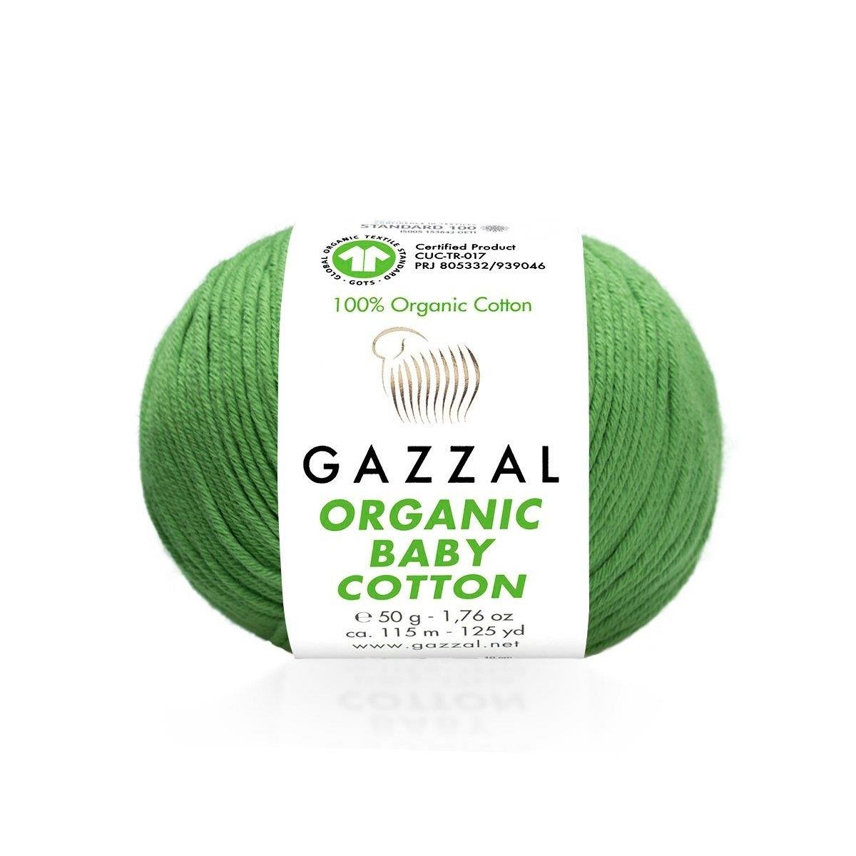 Gazzal Organic Baby Cotton Yarn 50g 440