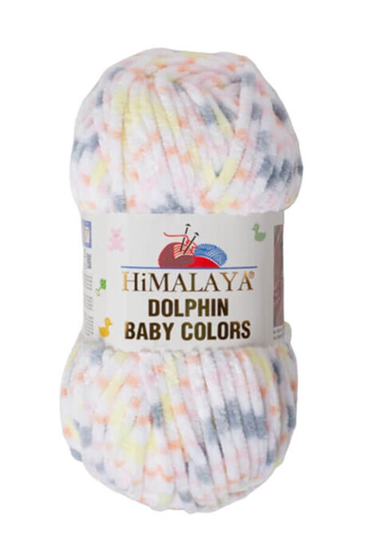 Himalaya Dolphin Baby Color Chenille Velvet Yarn