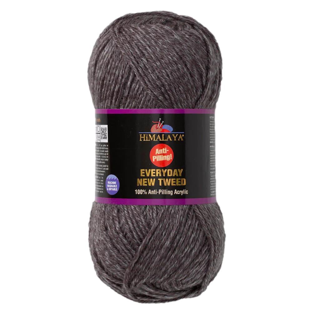 Himalaya Everyday New Tweed Yarn 100g 75116 – Soft Tweed Effect Anti-Pilling Yarn for Knitting & Crochet