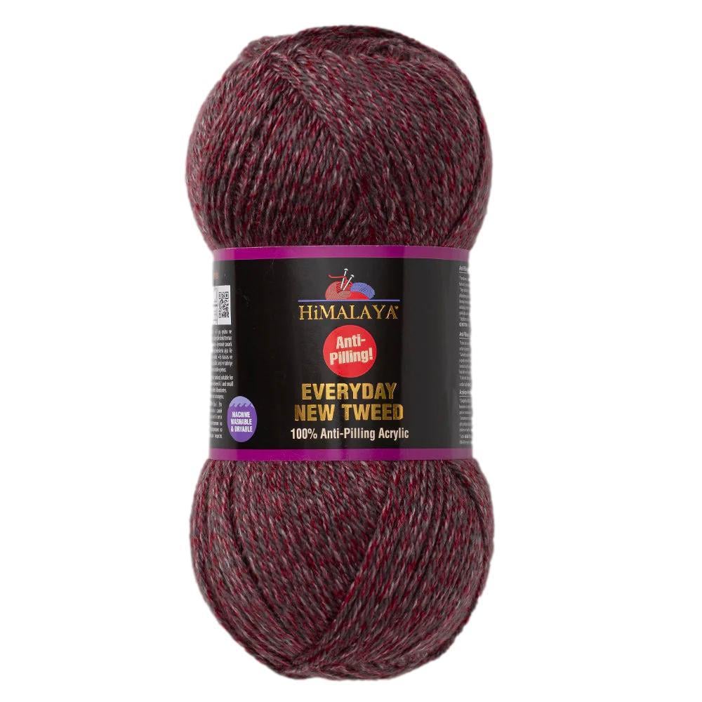 Himalaya Everyday New Tweed Yarn 100g 75119 – Soft Tweed Effect Anti-Pilling Yarn for Knitting & Crochet