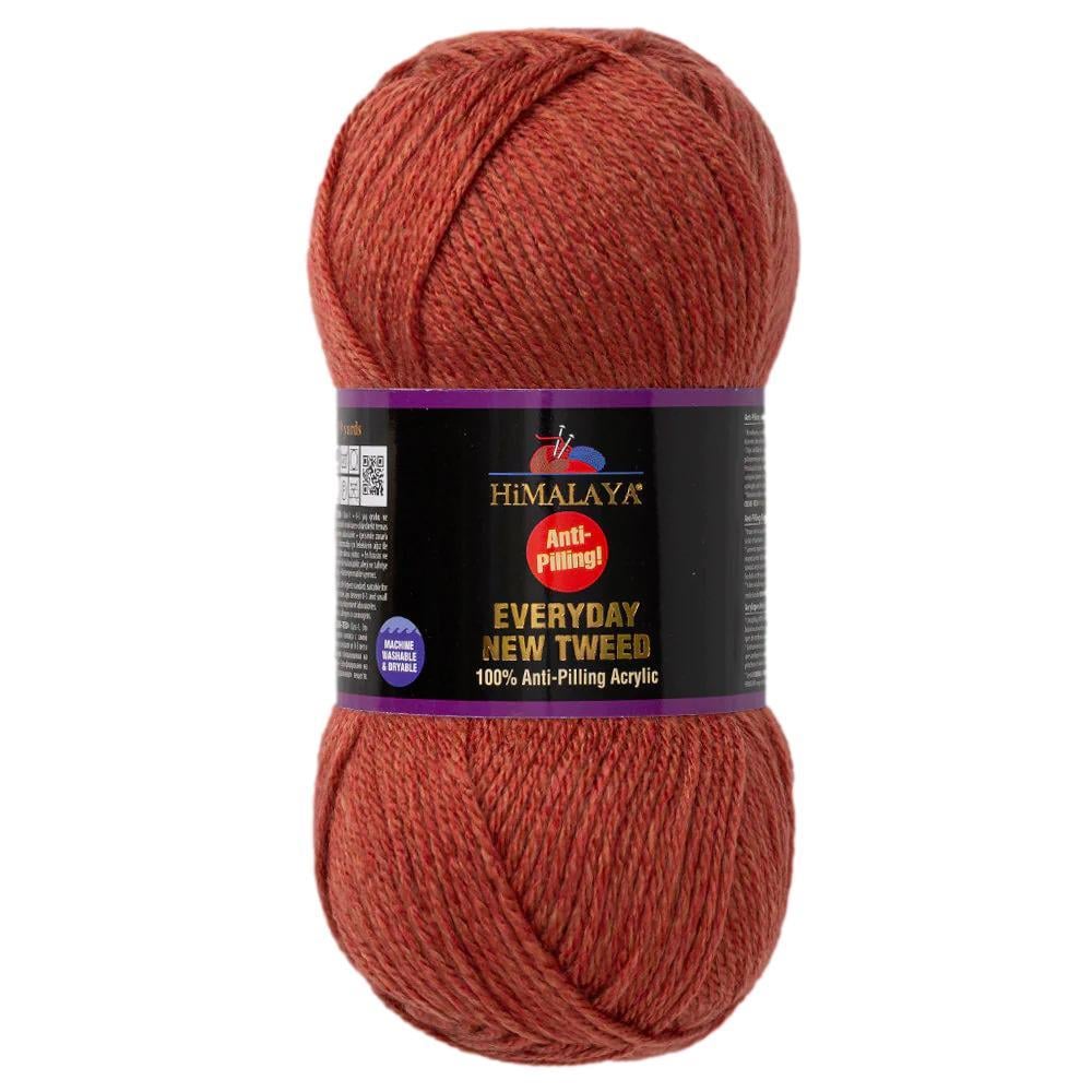Himalaya Everyday New Tweed Yarn 100g 75114 – Soft Tweed Effect Anti-Pilling Yarn for Knitting & Crochet