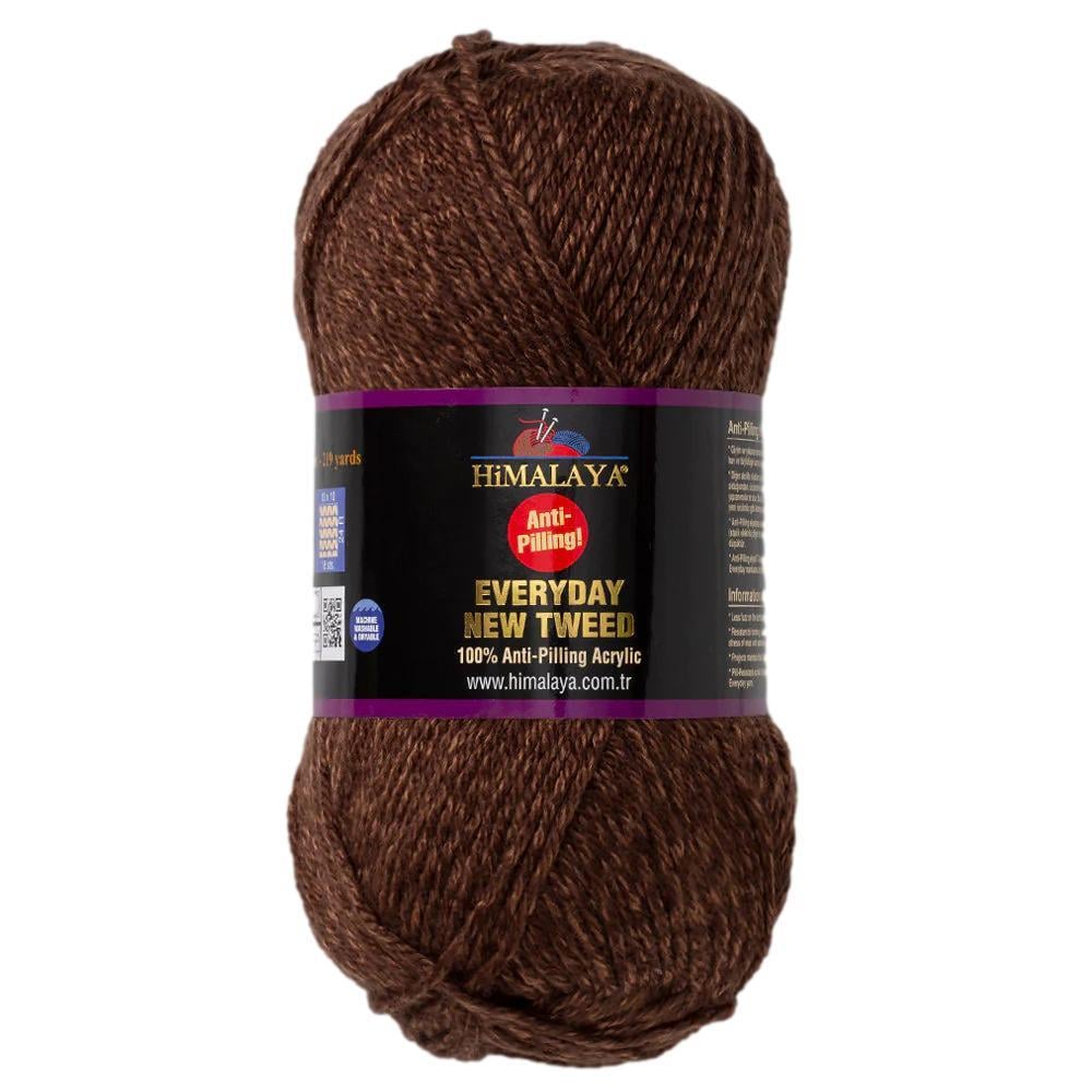 Himalaya Everyday New Tweed Yarn 100g 75110 – Soft Tweed Effect Anti-Pilling Yarn for Knitting & Crochet
