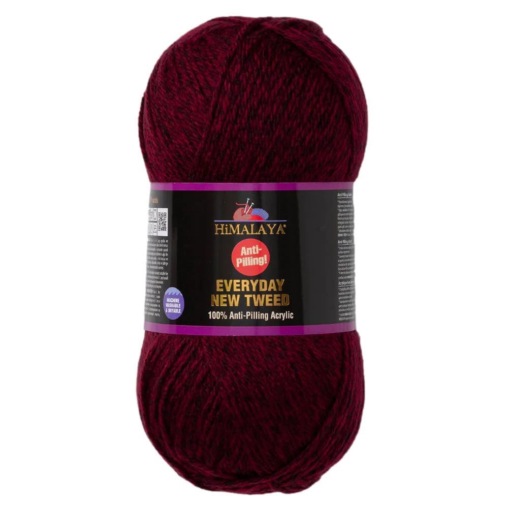 Himalaya Everyday New Tweed Yarn 100g 75117 – Soft Tweed Effect Anti-Pilling Yarn for Knitting & Crochet
