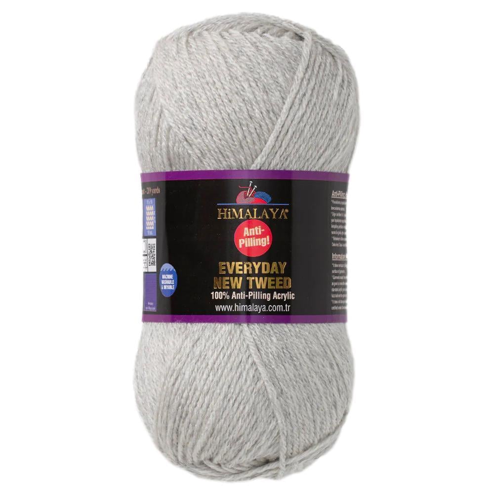 Himalaya Everyday New Tweed Yarn 100g 75113 – Soft Tweed Effect Anti-Pilling Yarn for Knitting & Crochet