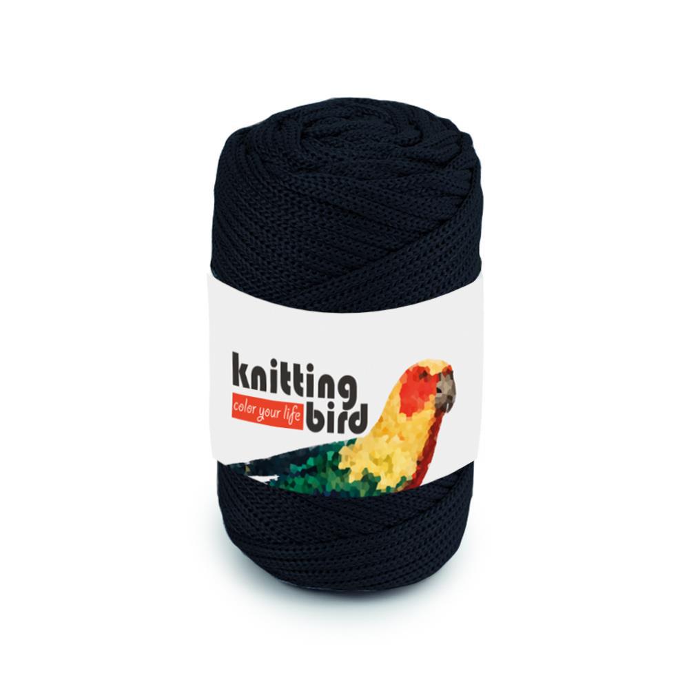 Knitting Bird Polyester Macrame Cord 4mm 250g 13 Navy Blue