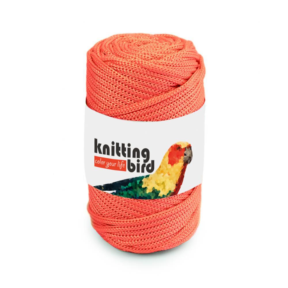 Knitting Bird Polyester Macrame Cord 4mm 250g 17 Orange