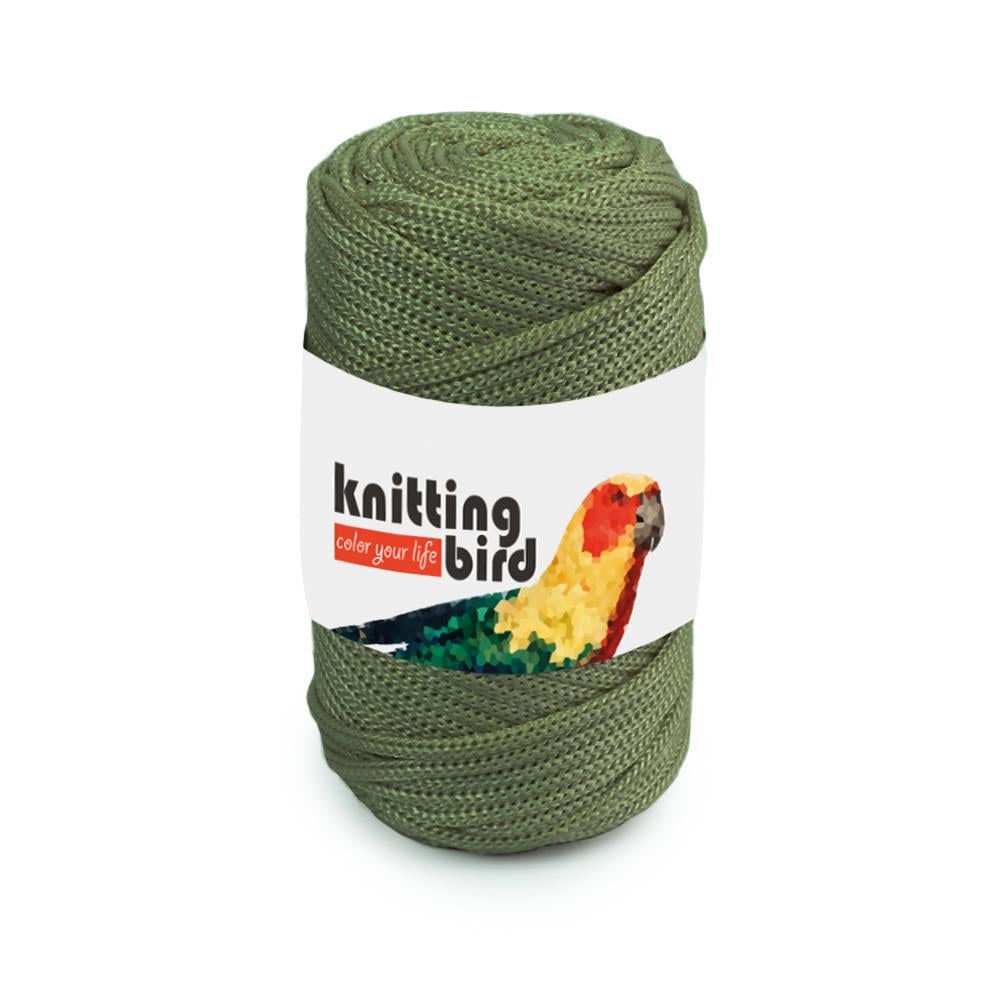 Knitting Bird Polyester Macrame Cord 4mm 250g 19 Green