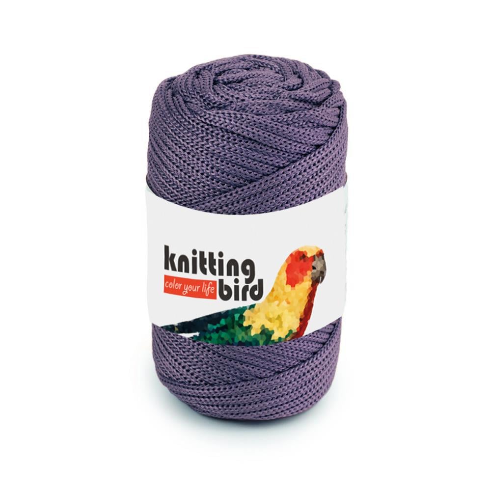 Knitting Bird Polyester Macrame Cord 4mm 250g 21 Lilac