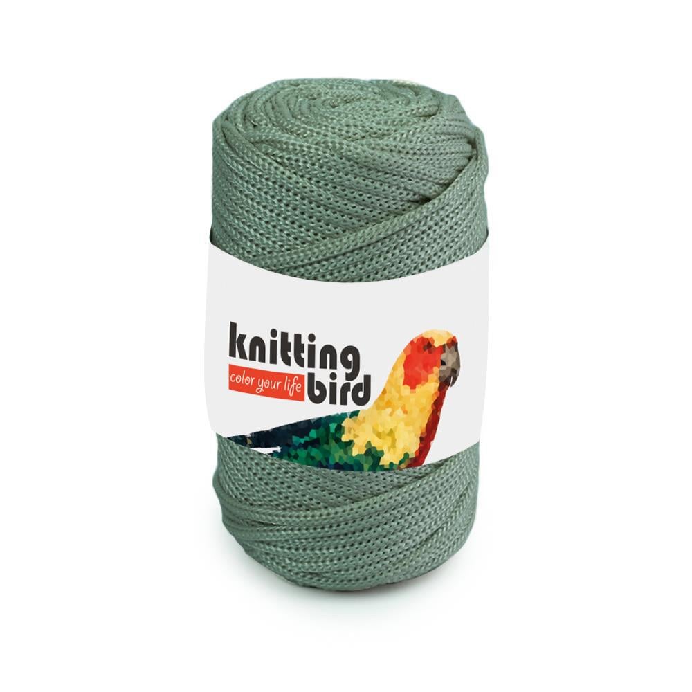 Knitting Bird Polyester Macrame Cord 4mm 250g 20 Nile Green