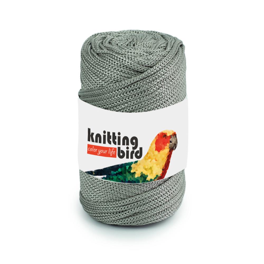 Knitting Bird Polyester Macrame Cord 4mm 250g 3 Gray