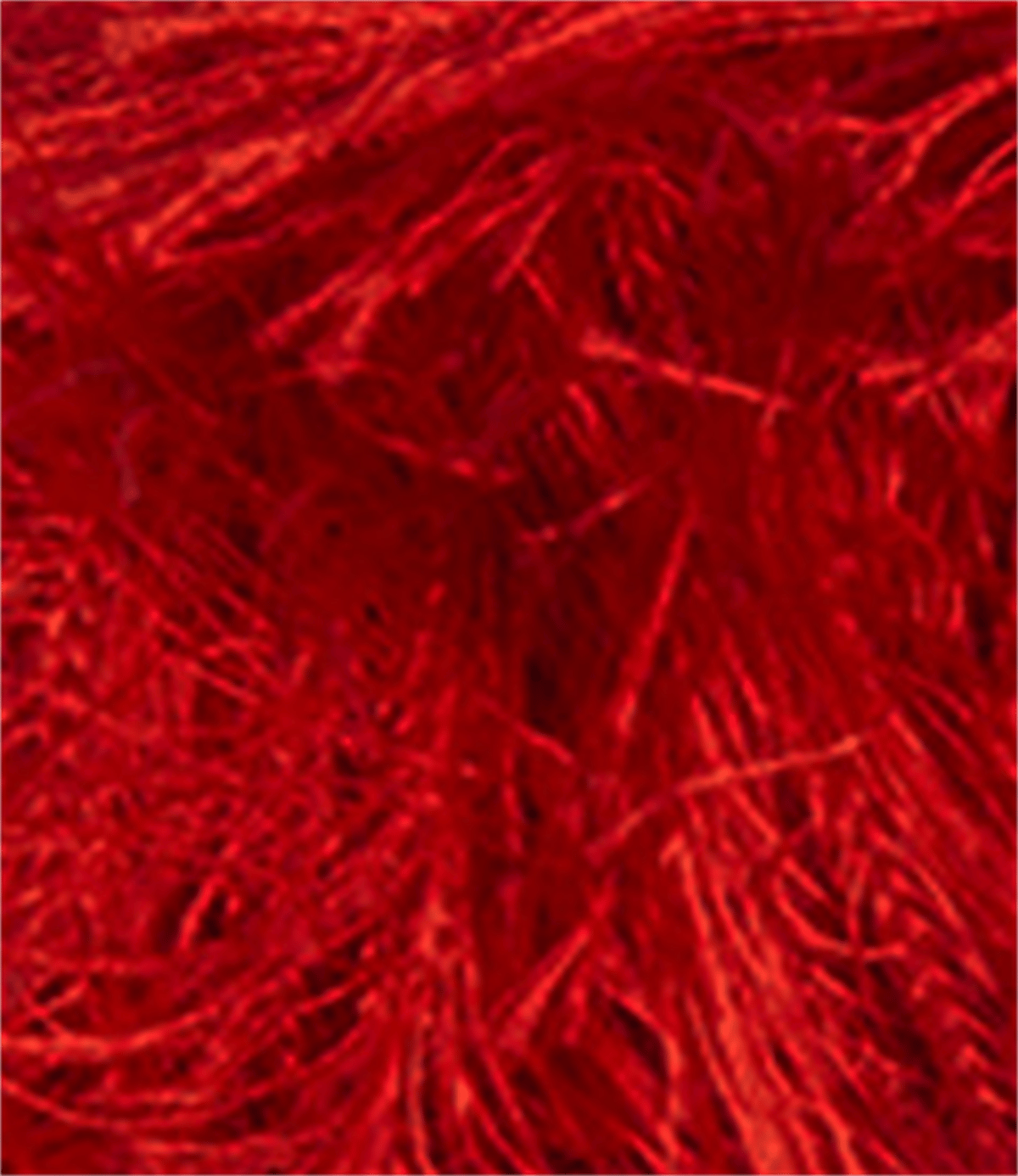 Knittingbird Eyelash Fuzzy Fluffy Yarn Chery Red
