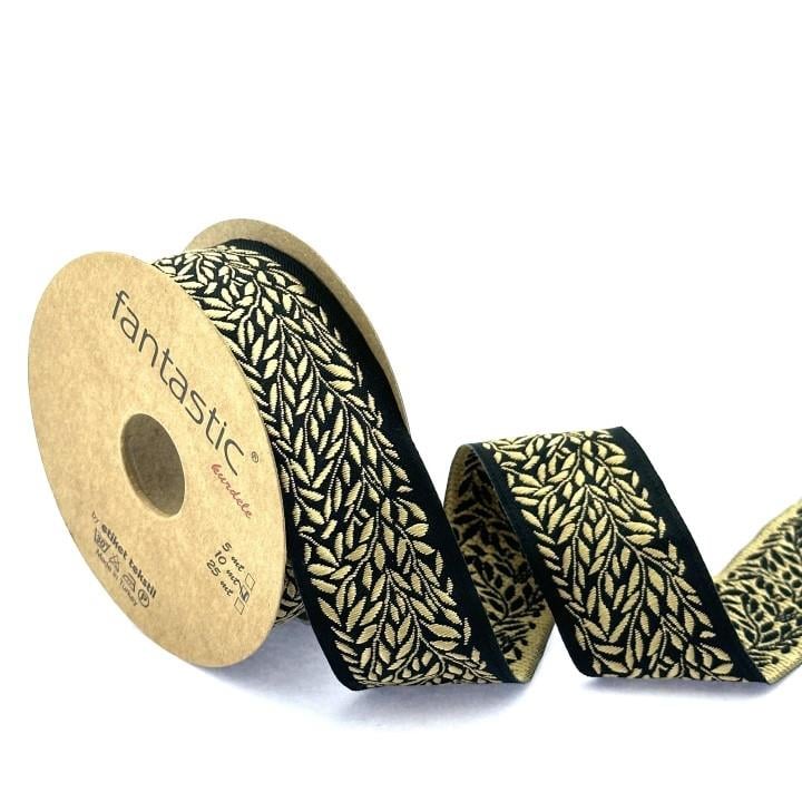 Leaf Border Ribbon LEF