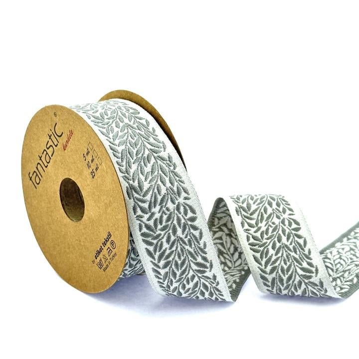 Leaf Border Ribbon LEF