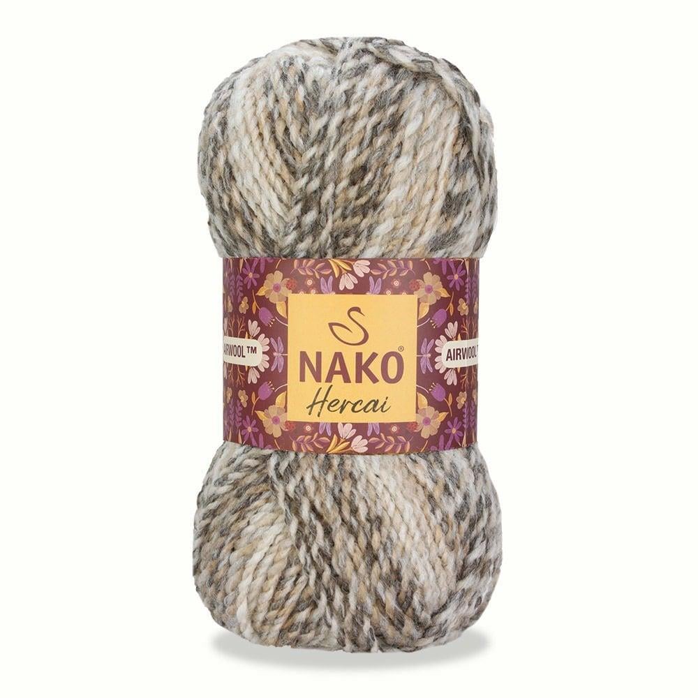 Nako Hercai Yarn 100g 7309 – Multicolor Self-Striping Yarn for Knitting, Crochet, Sweaters & Accessories