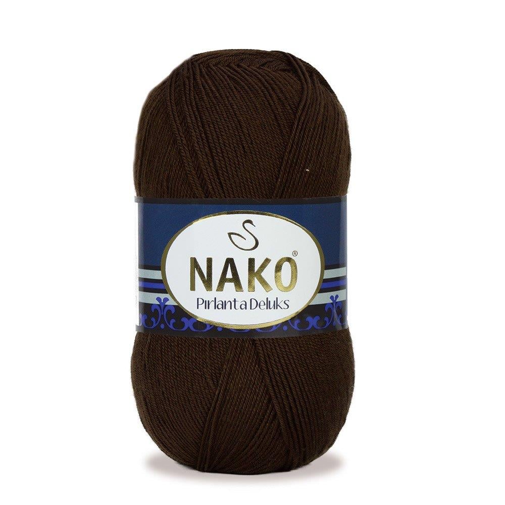Nako Pırlanta Delüks Yarn 100g 01182 – Soft Acrylic Knitting & Crochet Yarn for Sweaters, Shawls, Accessories