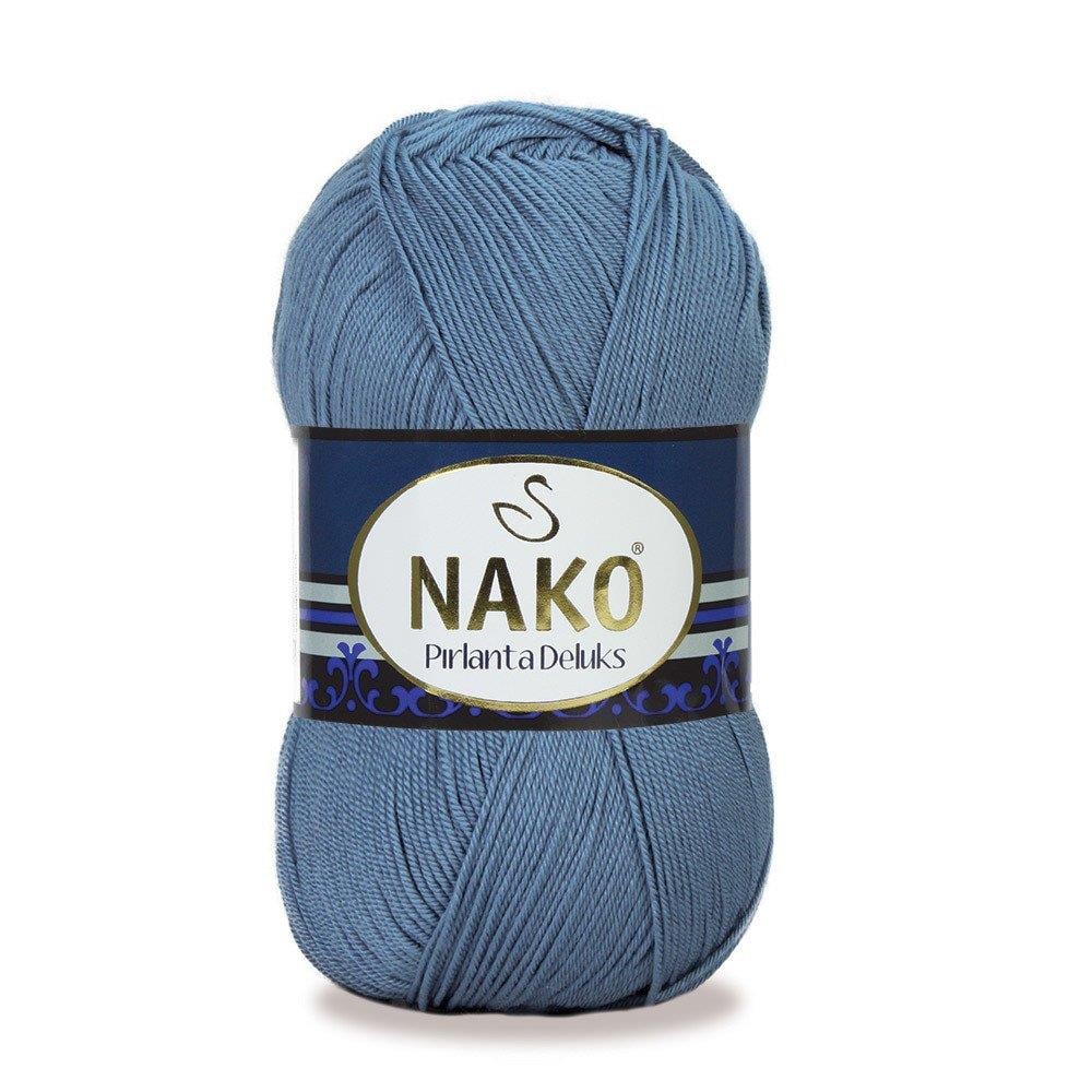 Nako Pırlanta Delüks Yarn 100g 04378 – Soft Acrylic Knitting & Crochet Yarn for Sweaters, Shawls, Accessories