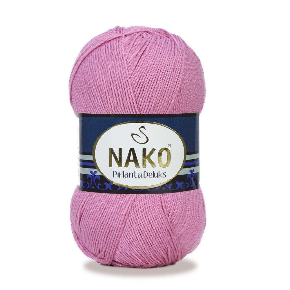 Nako Pırlanta Delüks Yarn 100g 05344 – Soft Acrylic Knitting & Crochet Yarn for Sweaters, Shawls, Accessories