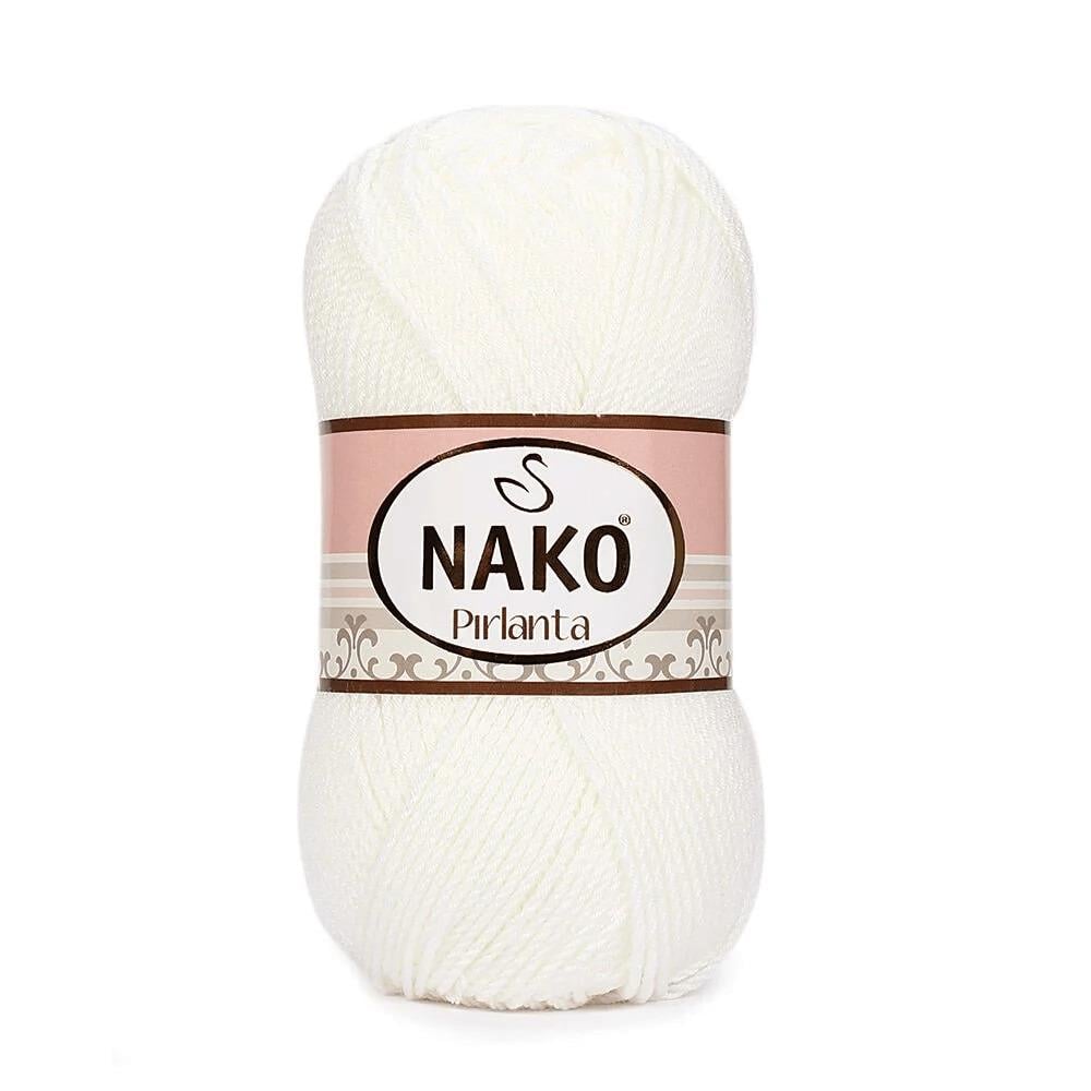Nako Pırlanta Yarn 100g 00208 – Soft Acrylic Knitting & Crochet Yarn for Sweaters, Shawls, Accessories