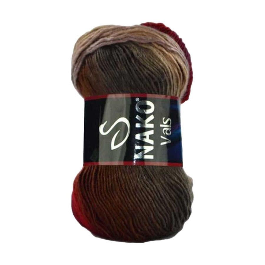 Nako Vals Yarn 100g 86384 – Soft Knitting & Crochet Yarn for Sweaters, Shawls & Accessories