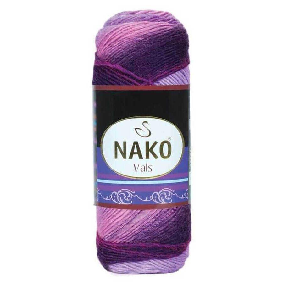 Nako Vals Yarn 100g 87636 – Soft Knitting & Crochet Yarn for Sweaters, Shawls & Accessories