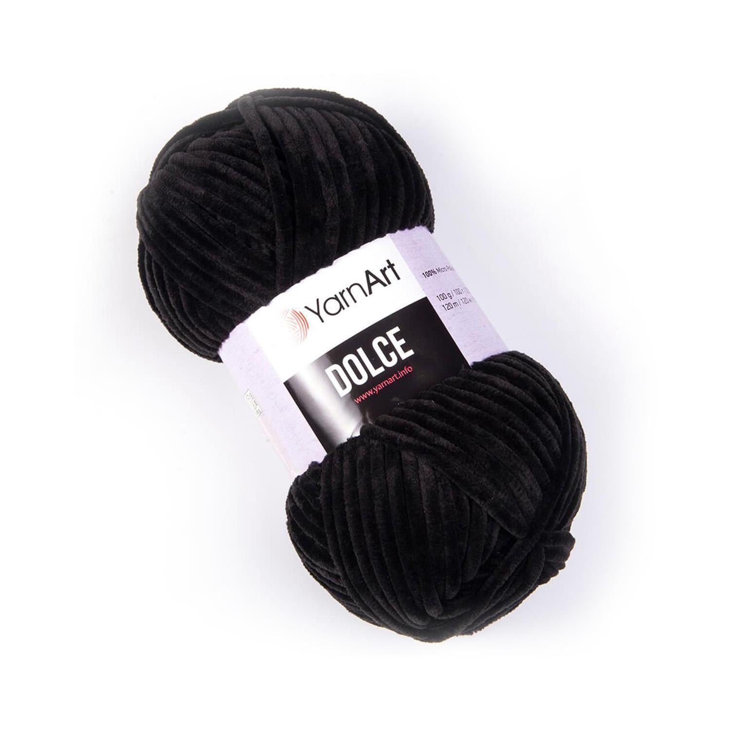 YarnArt Dolce Chenille Yarn 100g 742 – Super Soft Velvet Yarn for Amigurumi, Baby & Blanket Projects