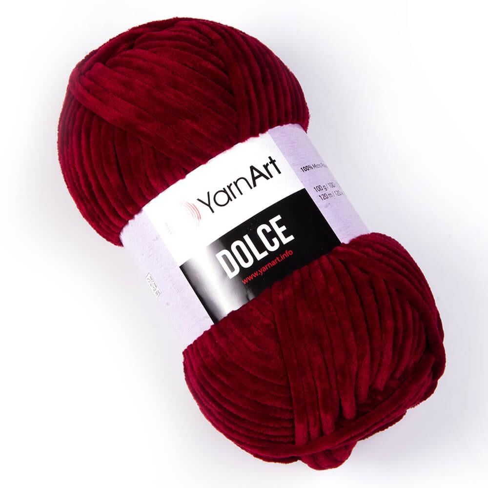 YarnArt Dolce Chenille Yarn 100g 752 – Super Soft Velvet Yarn for Amigurumi, Baby & Blanket Projects