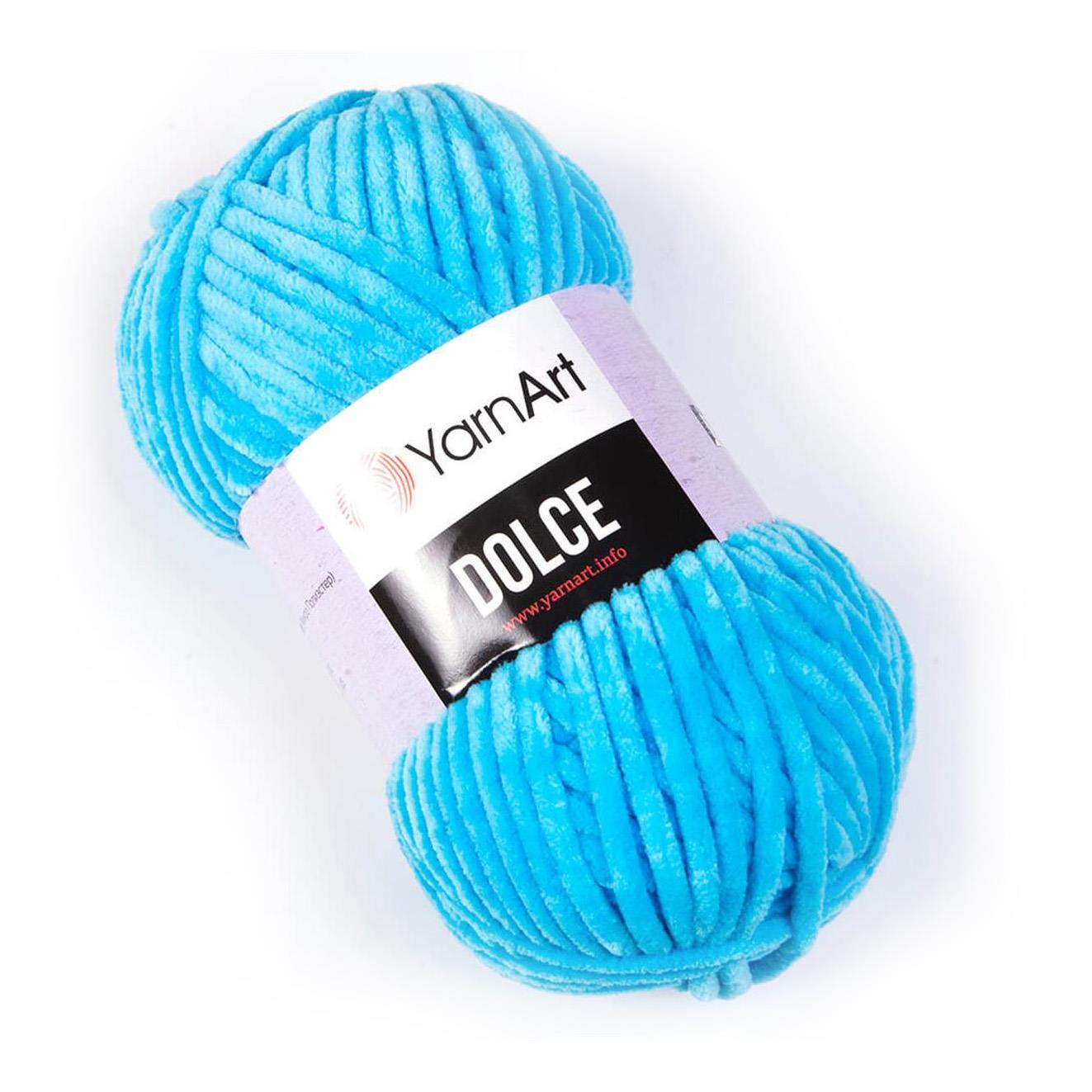 YarnArt Dolce Chenille Yarn 100g 758 – Super Soft Velvet Yarn for Amigurumi, Baby & Blanket Projects