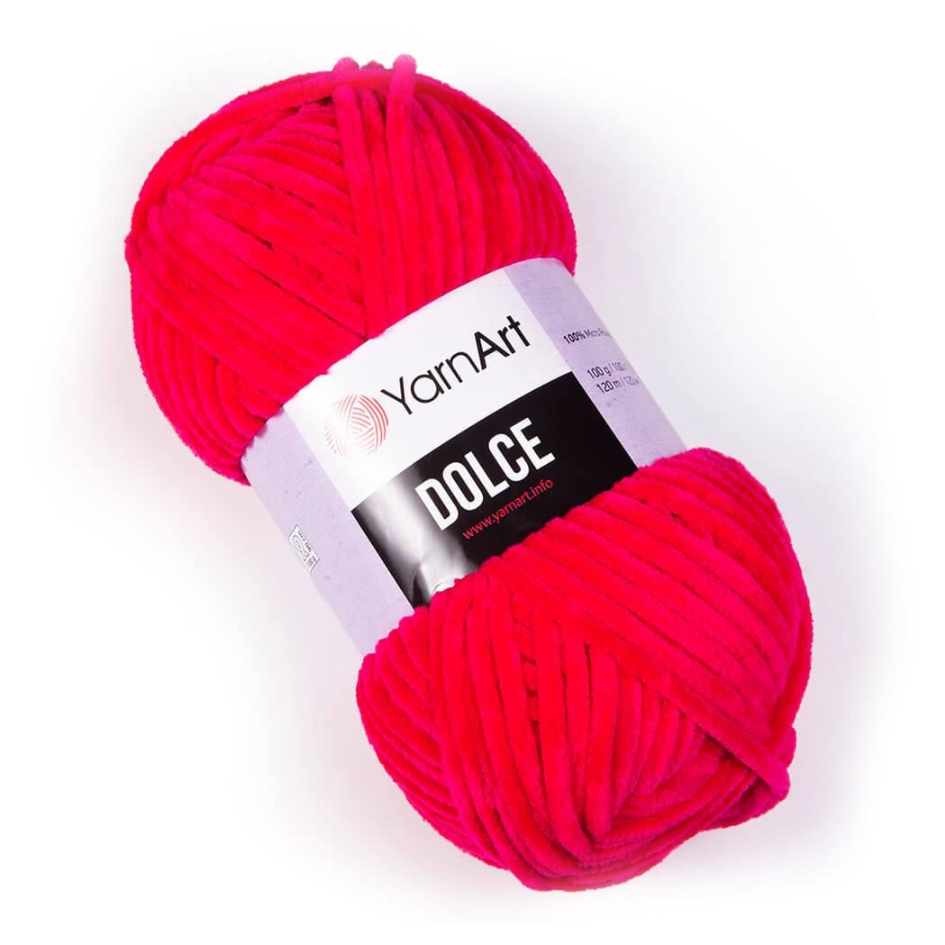 YarnArt Dolce Chenille Yarn 100g 759 – Super Soft Velvet Yarn for Amigurumi, Baby & Blanket Projects