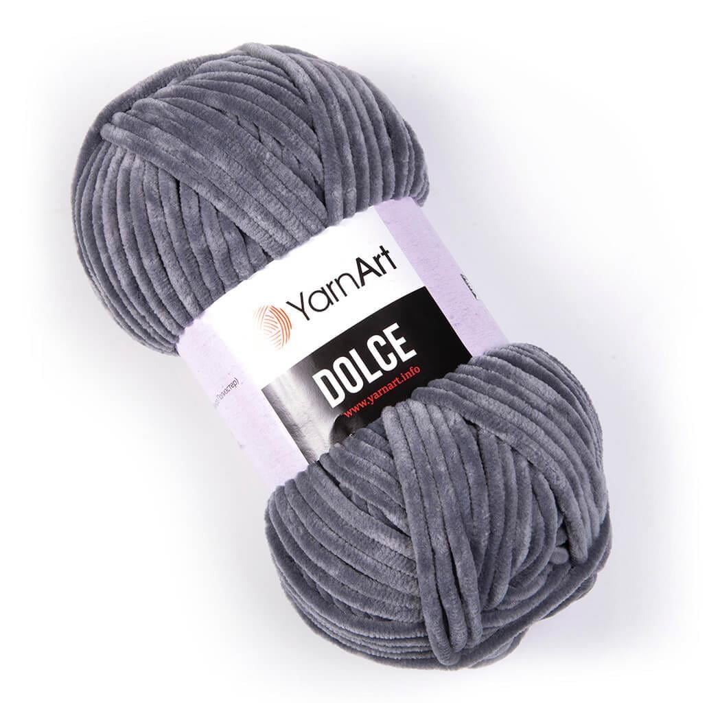 YarnArt Dolce Chenille Yarn 100g 760 – Super Soft Velvet Yarn for Amigurumi, Baby & Blanket Projects