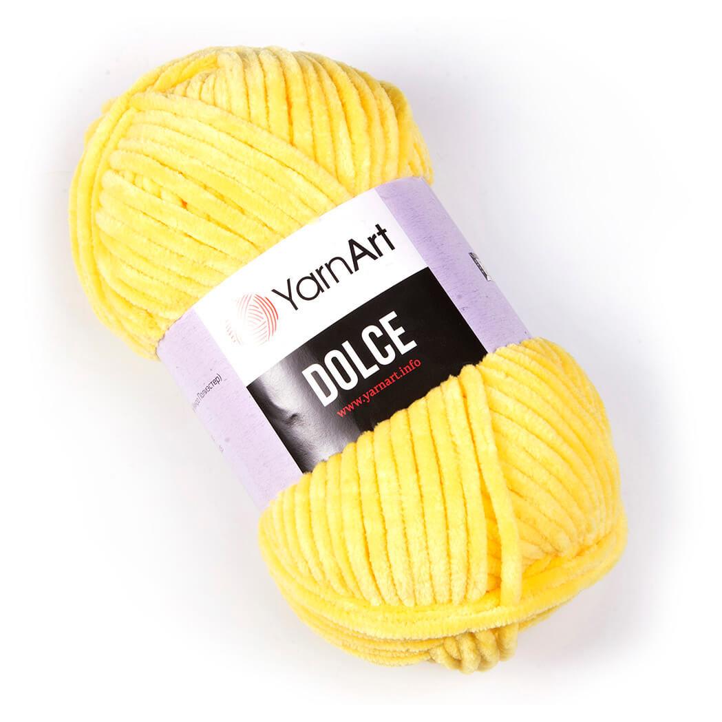 YarnArt Dolce Chenille Yarn 100g 761 – Super Soft Velvet Yarn for Amigurumi, Baby & Blanket Projects