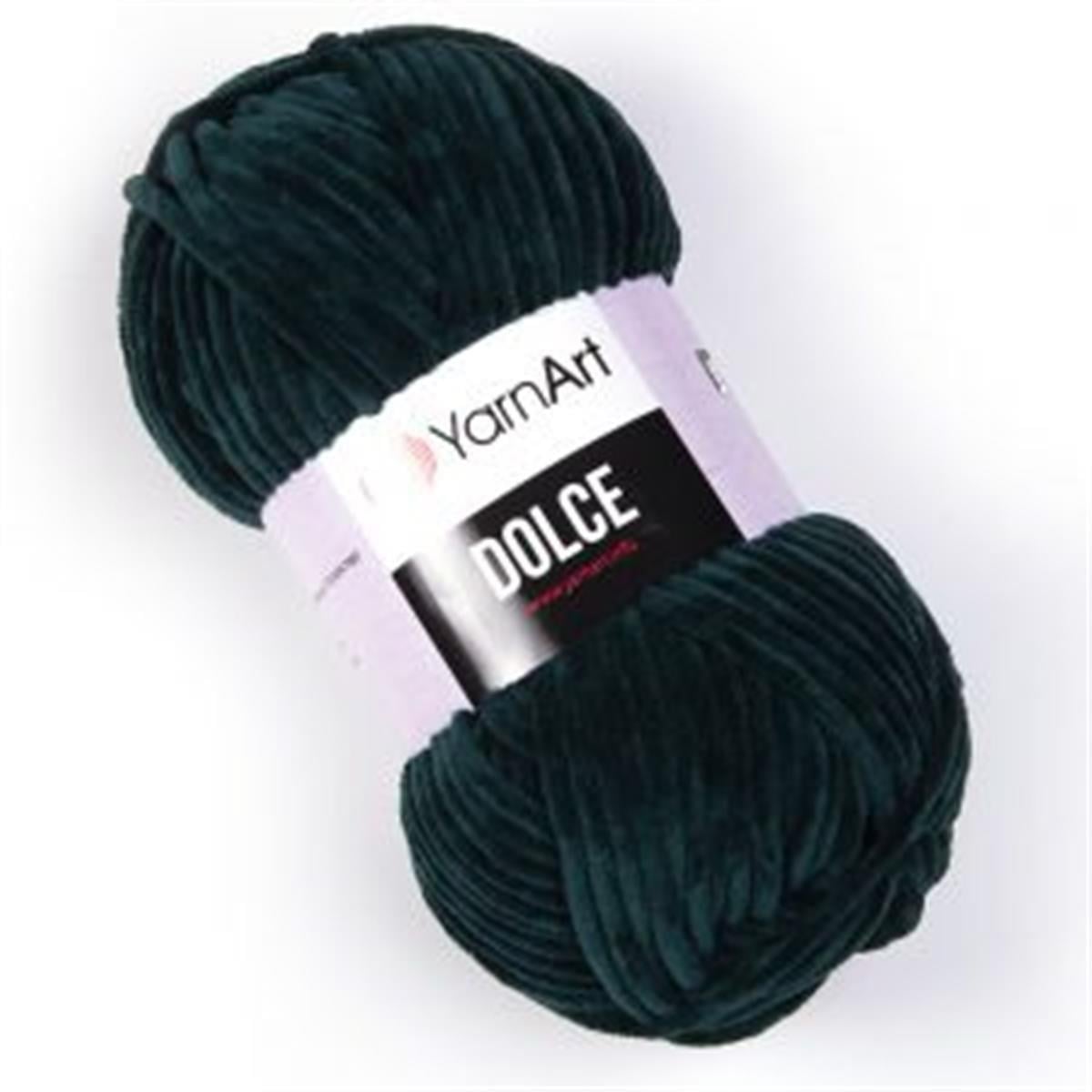 YarnArt Dolce Chenille Yarn 100g 774 – Super Soft Velvet Yarn for Amigurumi, Baby & Blanket Projects