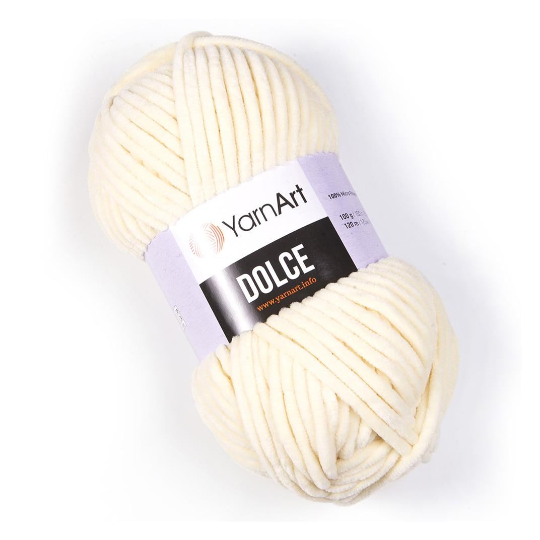 YarnArt Dolce Chenille Yarn 100g 783 – Super Soft Velvet Yarn for Amigurumi, Baby & Blanket Projects
