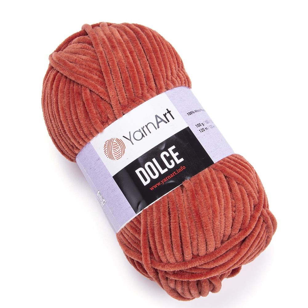 YarnArt Dolce Chenille Yarn 100g 793 – Super Soft Velvet Yarn for Amigurumi, Baby & Blanket Projects