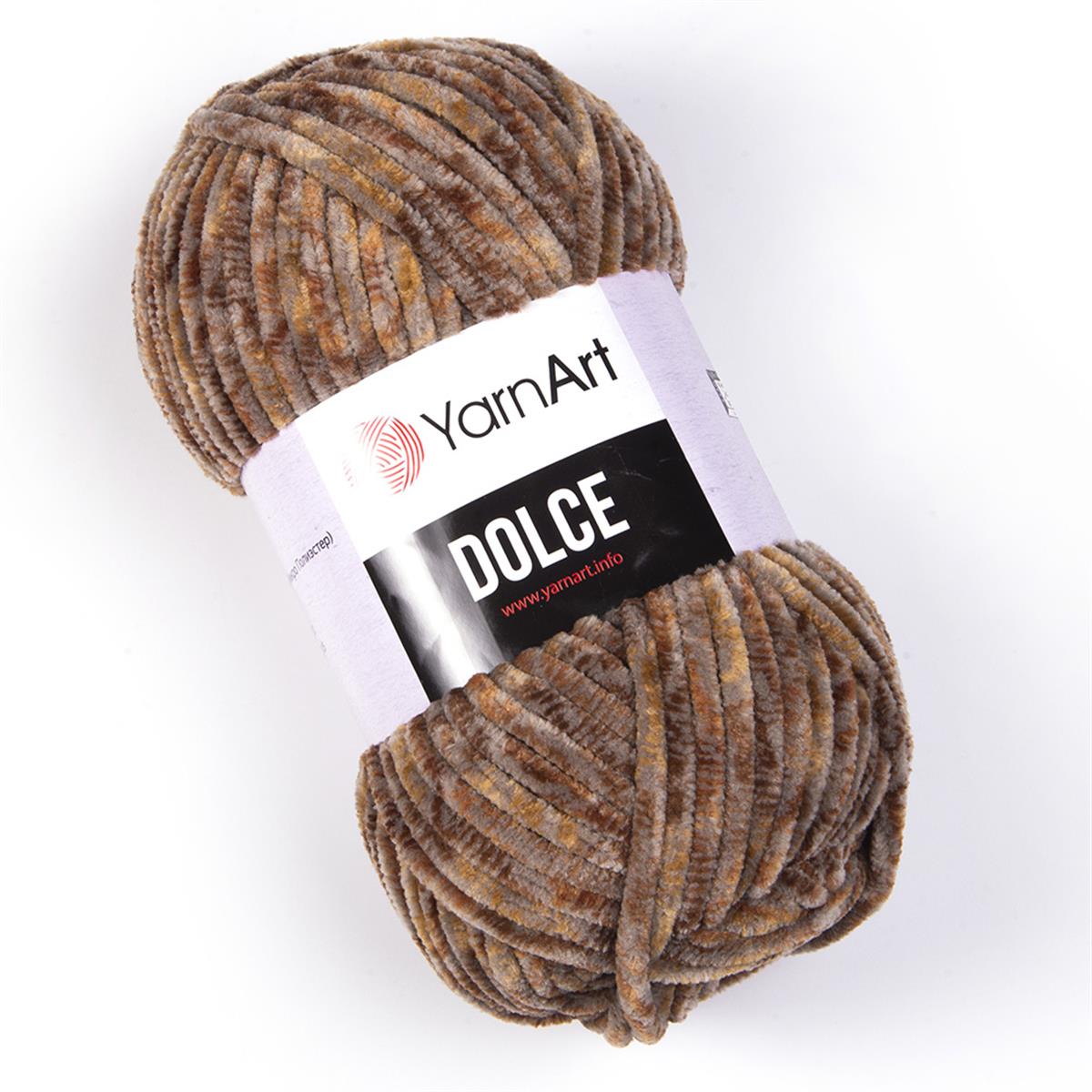 YarnArt Dolce Marbled Yarn Chenille Baby Soft Amigurumi, Blanket