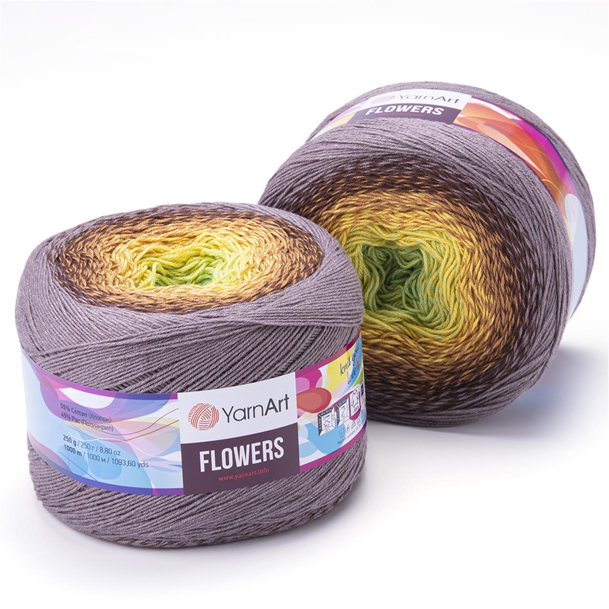 YarnArt Flowers Cake Yarn 250g 317