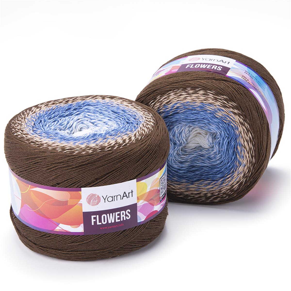 YarnArt Flowers Cake Yarn 250g 320