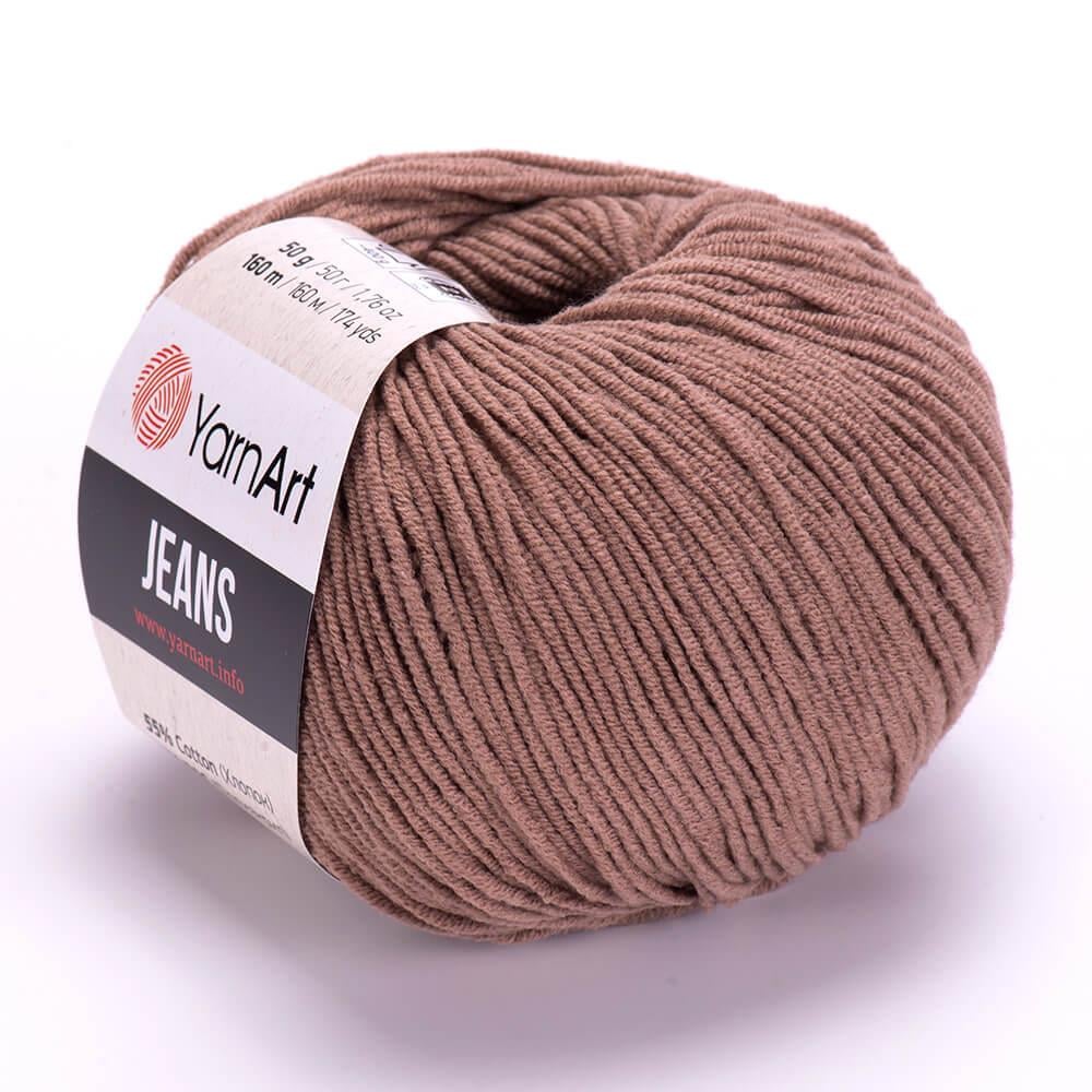 YarnArt Jeans 71 Light Fawn – Soft Cotton Acrylic Yarn for Amigurumi & Crochet (50g / 160m)