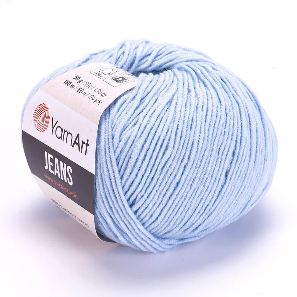 YarnArt Jeans Yarn 4-Pack - Sport Weight Cotton Acrylic Blend For Knitting & Crochet Projects