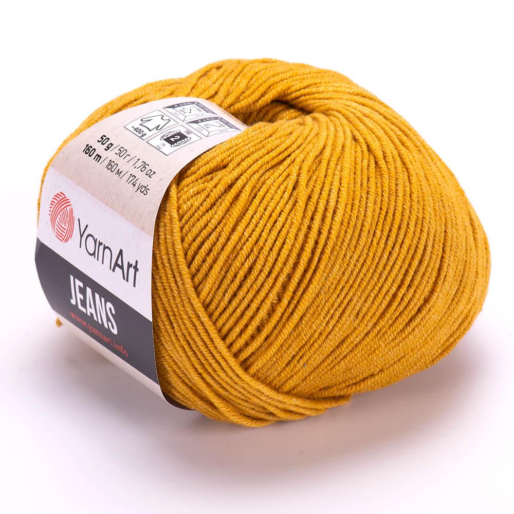 YarnArt Jeans 84 Apricot – Soft Cotton Acrylic Yarn for Amigurumi & Crochet (50g / 160m)