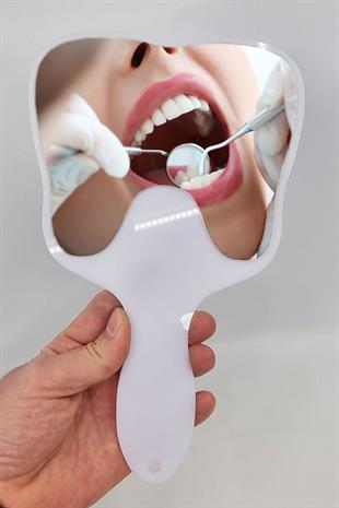 Diş Figür El Aynası | Pleksi Ayna