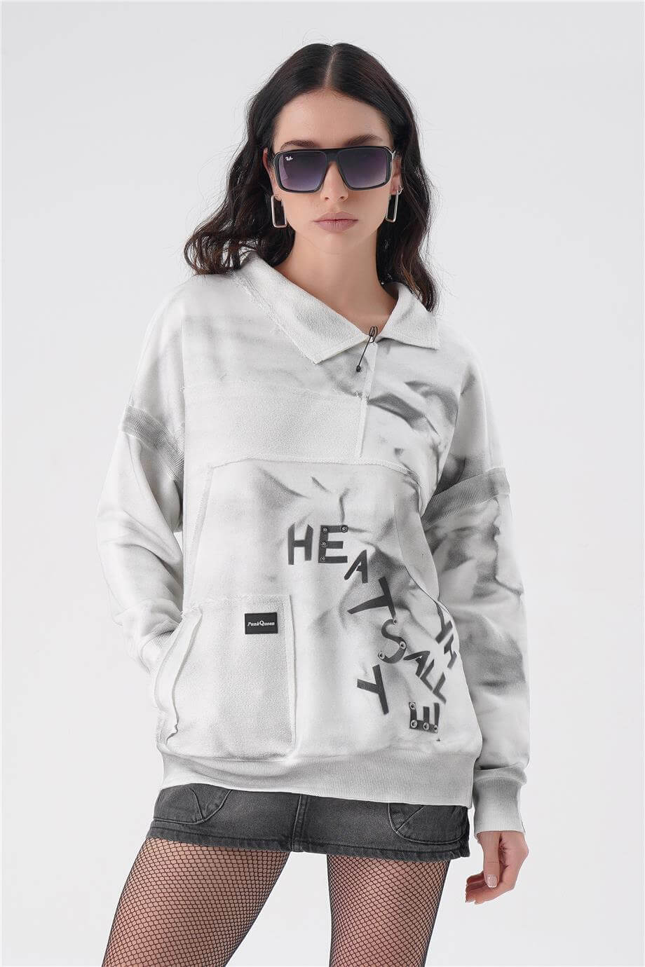 YAKA DETAYLI URBAN SWEAT
