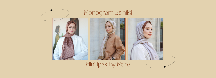 Monogram Şal