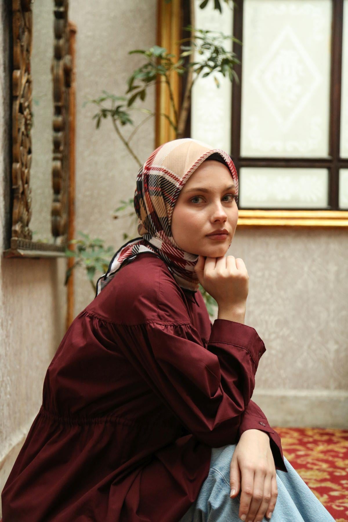 Confort Pamuk Eşarp CNFV01-03
