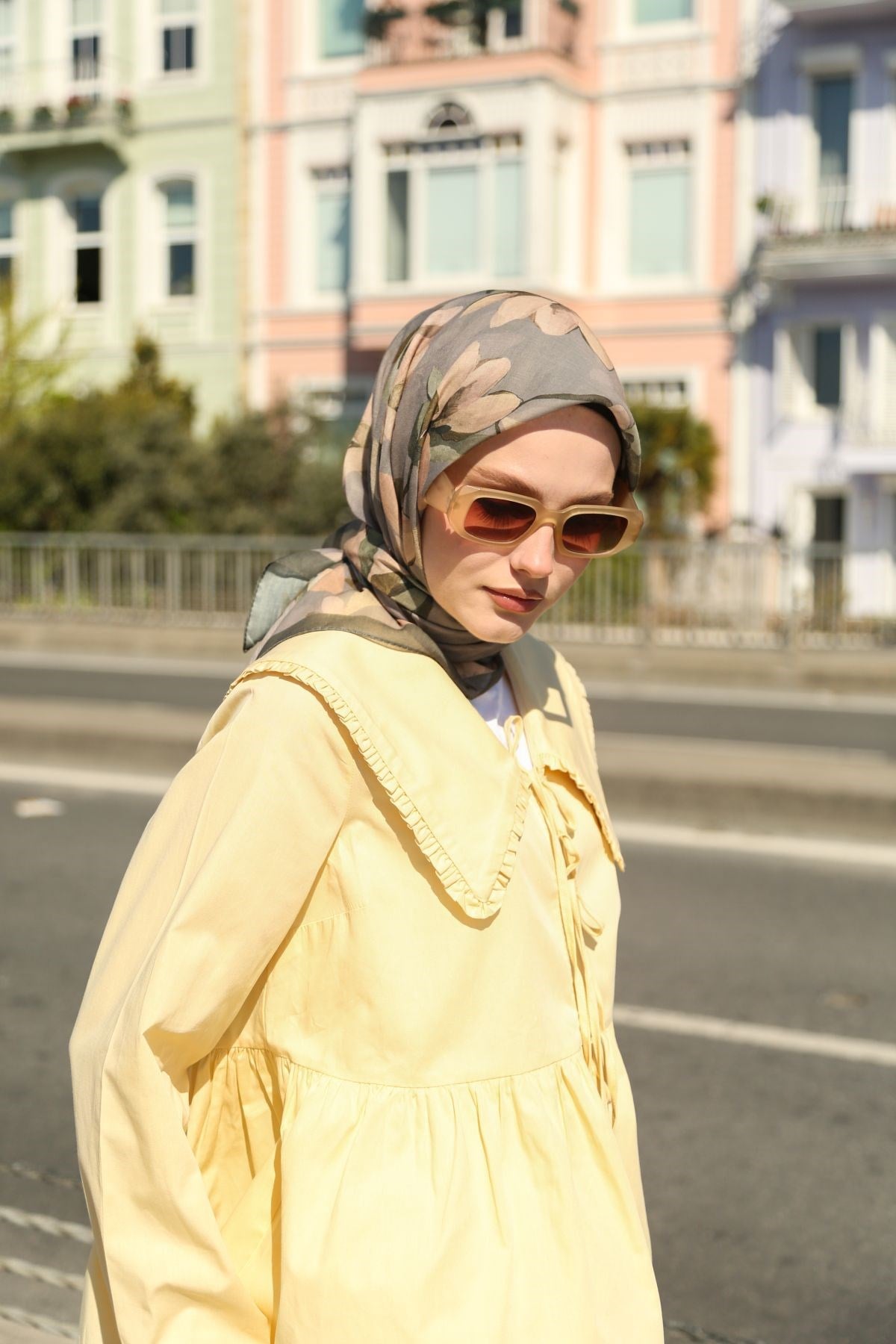 Cotton Eşarp CTTN01-01