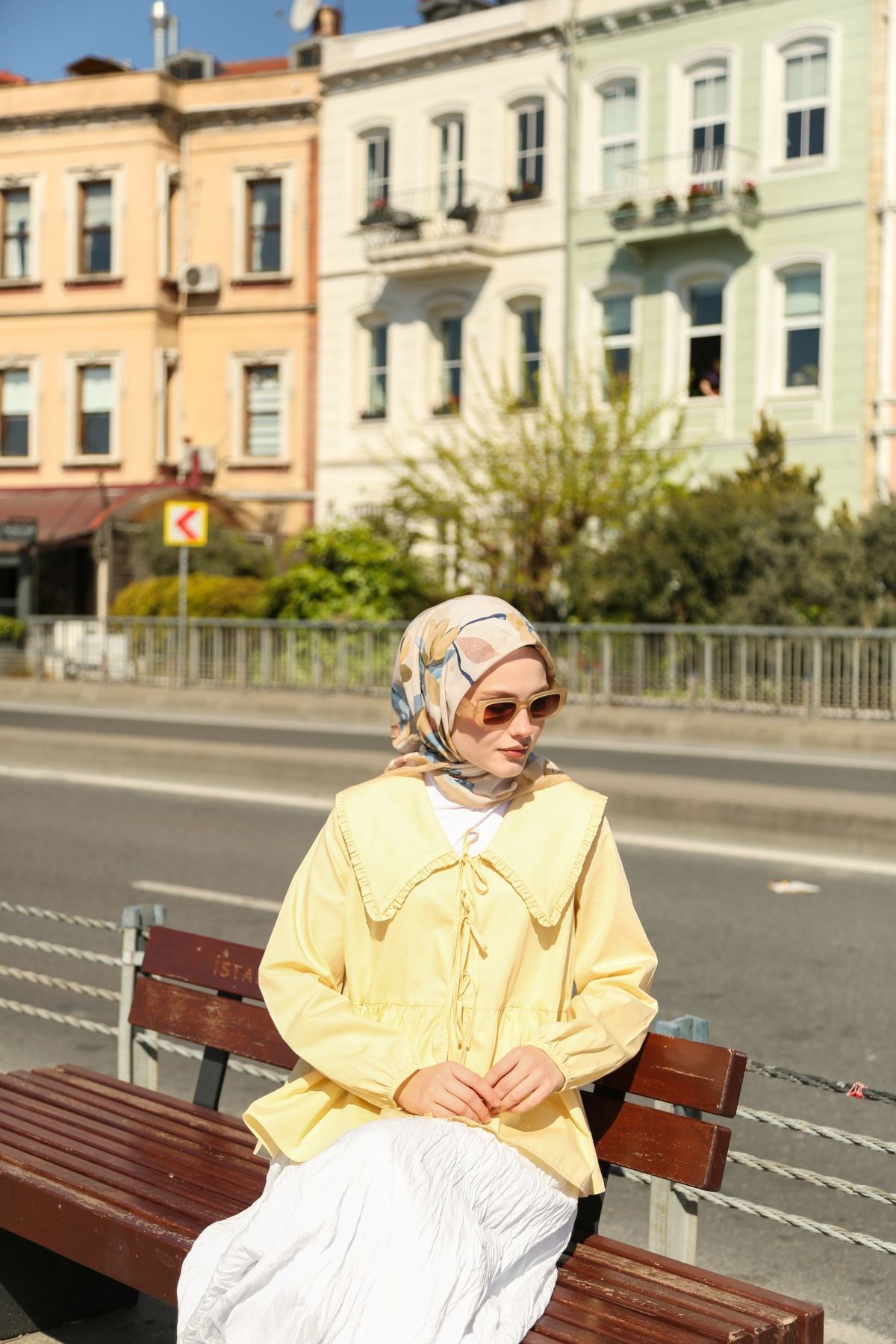Cotton Eşarp CTTN01-02